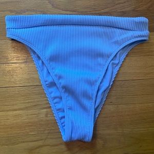 high-waisted cheeky hollister bathing suit bottoms
